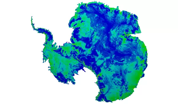 Map of Antarctica