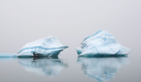frozen water