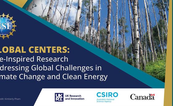 Global Centers: Use-Inspired Research Addressing Global Challenges in Climate Change and Clean Energy