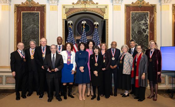 Group picture of National Medal of Science and National Medal of Technology and Innovation ceremony