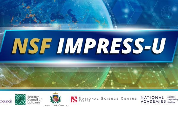 NSF Impress-U banner with NSF logo