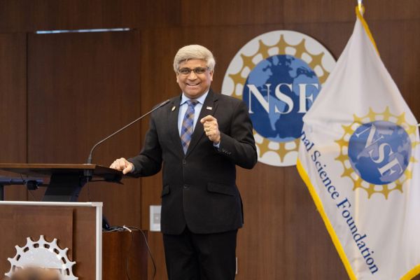 Director Panchanathan welcomed leaders from the first-ever ten NSF Engines to NSF. During their visit, the director heard from the NSF Engines teams on how they are working to expand the geography of innovation all across the country.