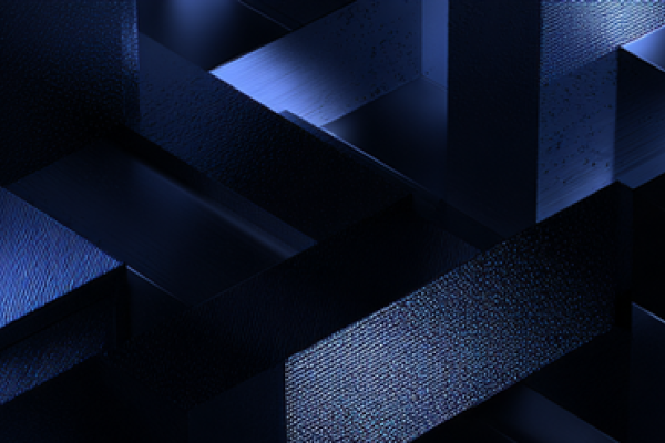 pattern of overlapping blocks